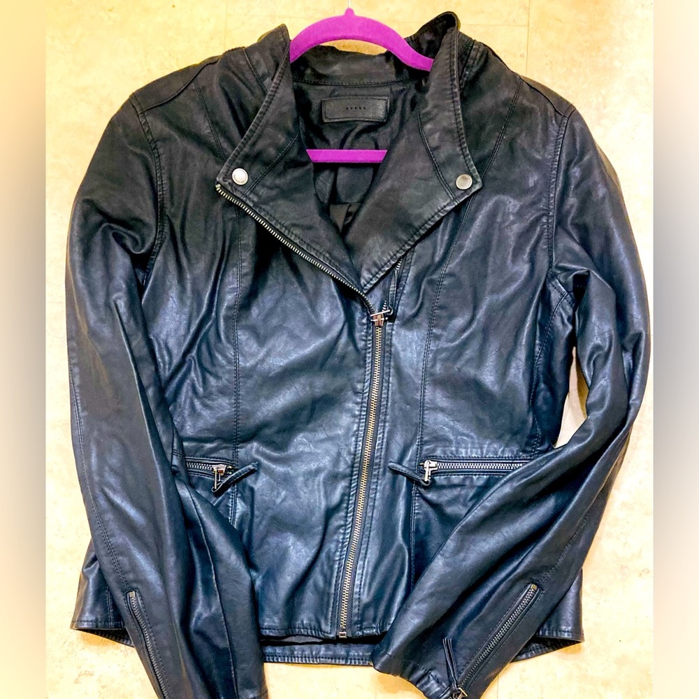 BLANK NYC faux Leather Jacket size XL, EUC